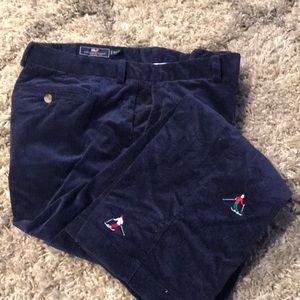 Vineyard Vines blue corduroy men’s pants❄️